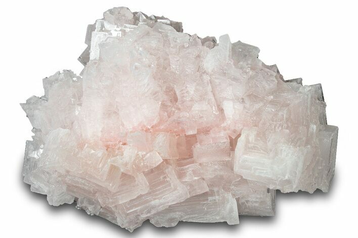 Pink Halite Crystal Cluster - Trona, California #314145
